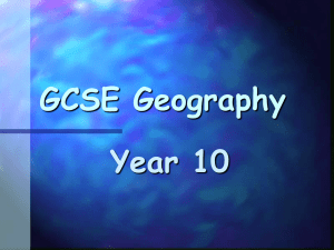 GCSE Geography - GeoInteractive