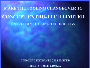 Cookson Extrusion Technologies - Extru-Tech