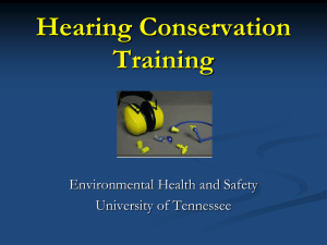 Hearing Protection Training Kit
