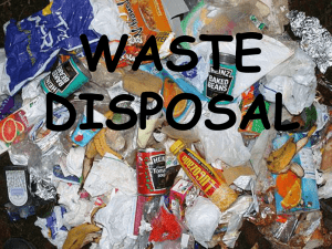 Waste Disposal Hazards