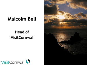Malcolm Bell Visit Cornwall Presentation - EUTO