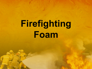 Foam powerpoint - efdtraining.org