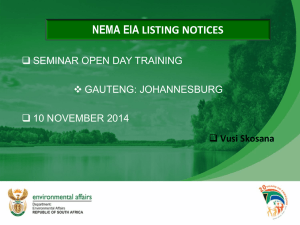 Listing Notices Vusi 2014 EIA_ Regulations 1