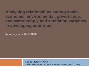 Water supply and sanitation management in Africa