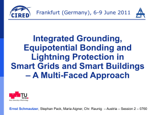 Integrated Grounding, Equipotential Bonding and Lightning Protection