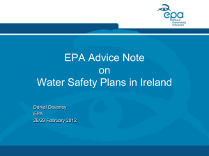 A Water Safety Plan Assessment Tool