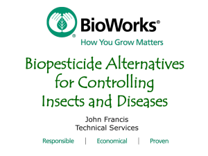 John Francis - BioWorks - Crop Production Services