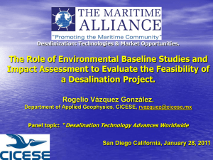 The Role of Environmental Baseline Studies and Impact