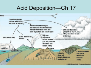 ch 17 acid deposition power point