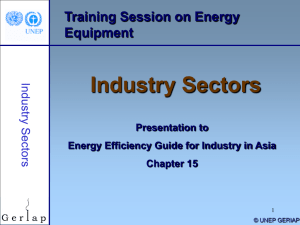 Energy Efficiency Guide for Industry in Asia!