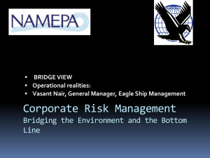 Corporate Risk Management - World Maritime Day Parallel Event