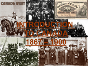 Canada 1867-1900