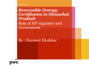 PPT4 - Himachal Pradesh Electricity Regulatory Commission