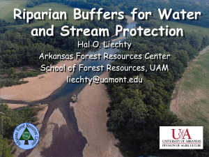 Buffer - Arkansas Forest Resources Center