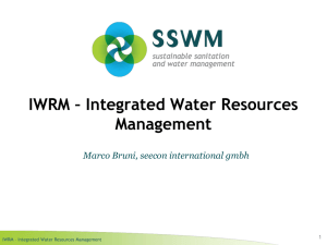 IWRM - Sustainable Sanitation and Water Management Toolbox