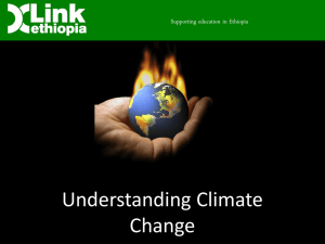 Climate Change - Presentation