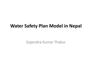 Scaling up WSPs - Water Safety Portal