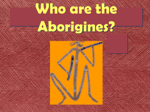 Who are the Aborigines?