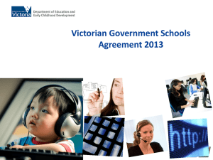 Victorian Government Schools Agreement 2013