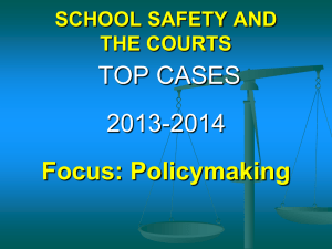 Top 10 Court Cases 2014 - National Association of School