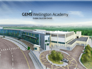 GEMS Wellington Academy - DSO