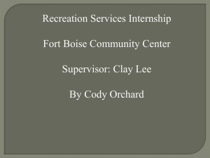 Recreation Services