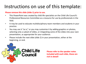 Instructions on use of this template: