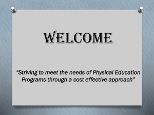 PE and Wellness PowerPoint