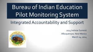 Pilot Monitoring System - Center on Innovations in Learning