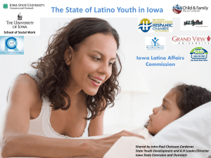 The State of Latino Youth in Iowa