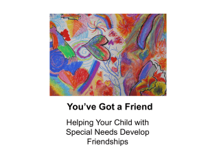 You*ve Got a Friend - Vermont Family Network