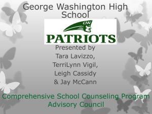 A Comprehensive School Counseling Program