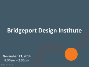 Bridgeport Design Institute Presentation
