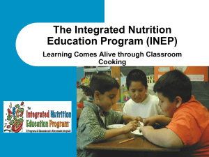 Integrated Nutrition Powerpoint