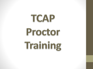 Proctor Training PowerPoint