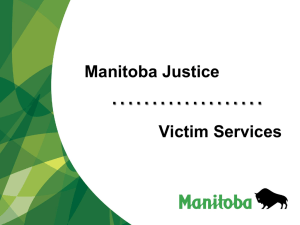 Manitoba Justice – Victim Services