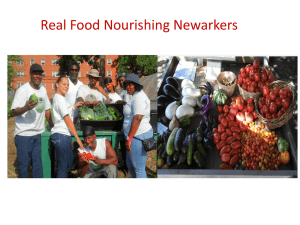 Newark Sustainability and Food Policies – Elizabeth Reynoso