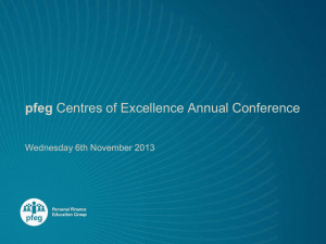 pfeg Centres of Excellence Annual Conference