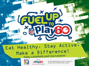 Fuel Up To Play 60 – AgriLife Training_2013