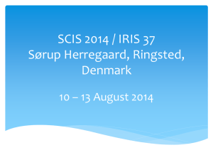SCIS / IRIS 38 Sørup Herregaard, Ringsted, Denmark