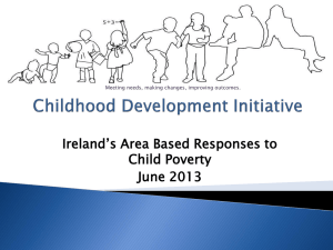 Powerpoint - Childhood Development Initiative