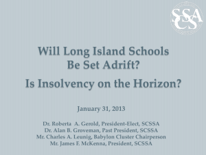 Will Long Island Schools Be Set Adrift? - Nassau