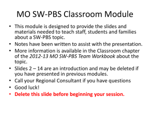 Classroom_Module_Discouraging_Inappropriate_Behavior_092412