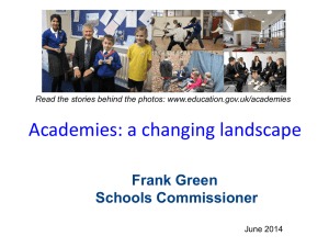 Academies: A Changing Landscape