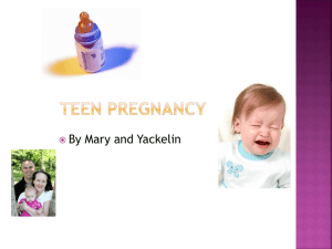 Teen Pregnancy Preventions