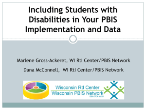 PowerPoint - Wisconsin PBIS Network