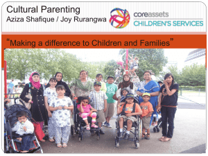 Oxford Cultural Parenting project