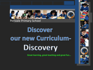 Discover our new Curriculum
