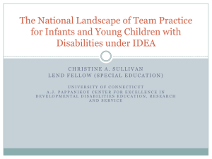 View the Slides - University Center for Excellence in Developmental