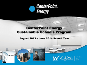 Program Services - CenterPoint Energy